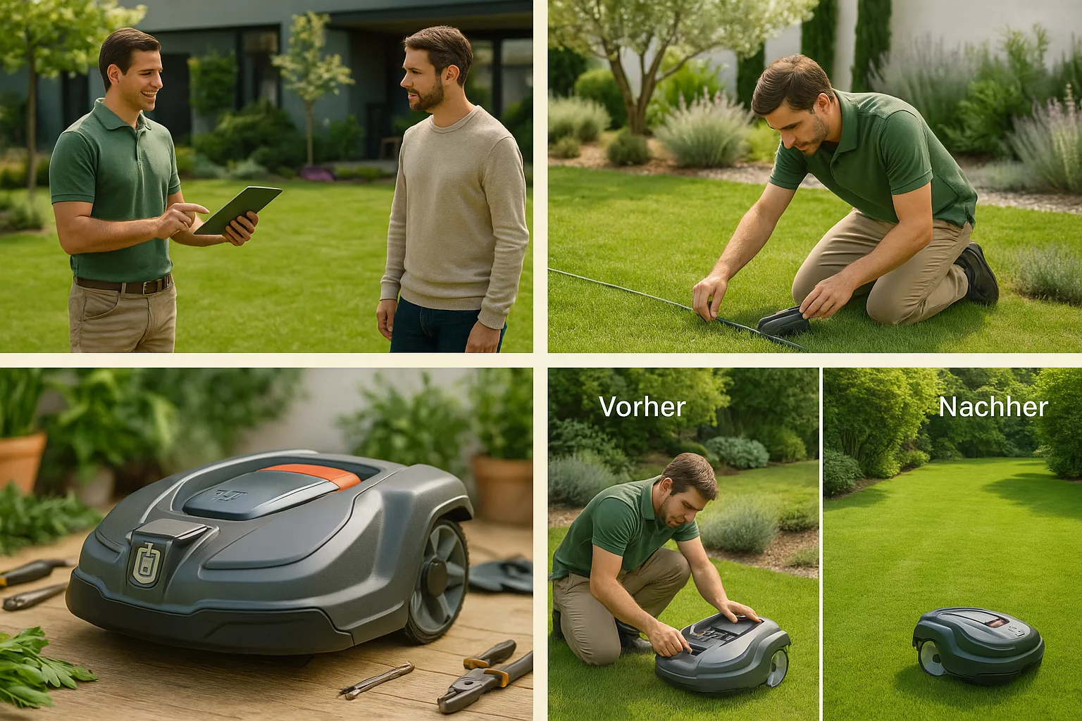 Mähroboter Wien und Umgebung
